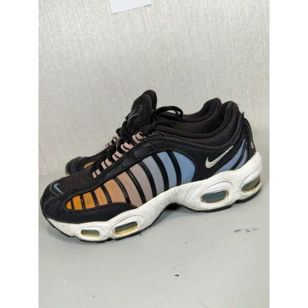 Nike‎ Air Max Tailwind 4 Black Coral Stardust Sneakers Women's Size 8